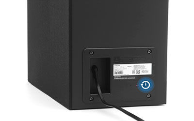 Connect the Subwoofer to the Soundbar (HW-K850)