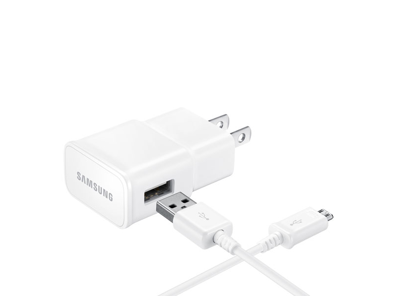 Adaptive Fast Charging Wall Charger (Detachable microUSBUSB Cable