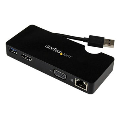 USB 3.0 Travel Docking Station for Laptops Computing Accessories