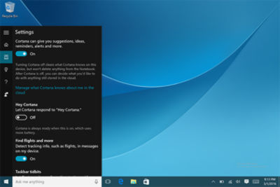 Using Cortana on Your Galaxy TabPro S