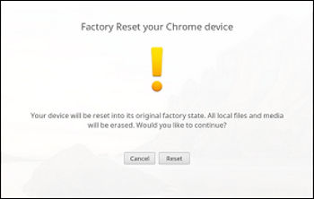 Perform a Powerwash on Your Chromebook