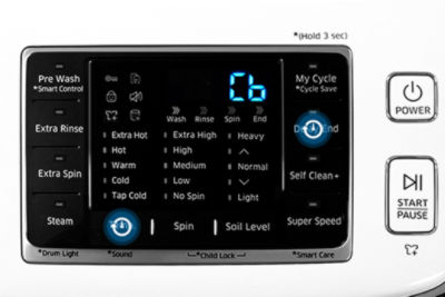 Running Calibration Mode on the Front Load Washer