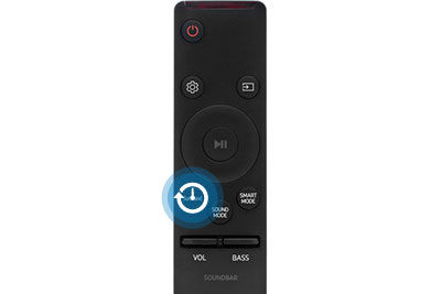 Control Your Sound+ Soundbar's Volume with the Samsung TV Remote