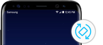 samsung s8 rotate screen