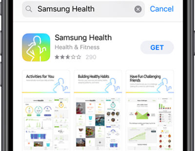 Download the Samsung Health App