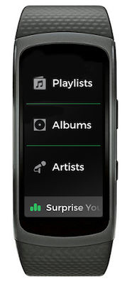 Download spotify playlist to gear fit 2 pro
