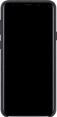 Galaxy S9+ Black Alcantara Cover Front