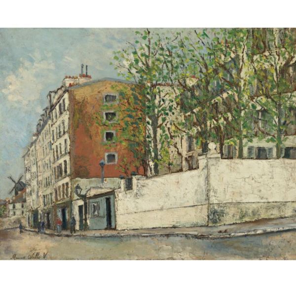 Artist maurice utrillo 'maurice utrillo v missing art'