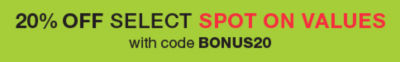 20% OFF Even Spot On Value With Code BONUS20