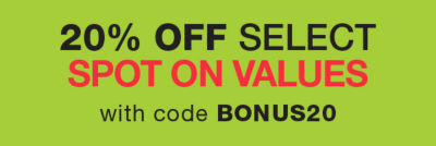 20% OFF Even Spot On Value With Code BONUS20