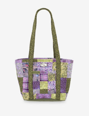 Donna Sharp Grape Patch Leah Tote Bag