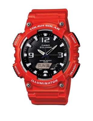 g shock red color watch