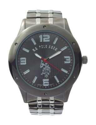 UPC 030506289500 product image for U.S. Polo Assn. Link Watch - Black - U.S. Polo Assn. | upcitemdb.com