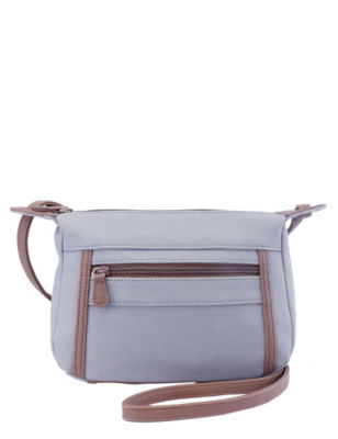 UPC 054069234470 product image for Koltov Savannah Crossbody Bag - Grey - Koltov | upcitemdb.com