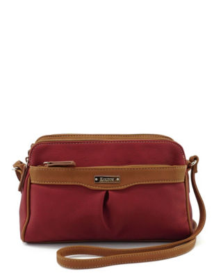 UPC 054069245216 product image for Koltov Windsor Crossbody Bag - Dark Red - Koltov | upcitemdb.com