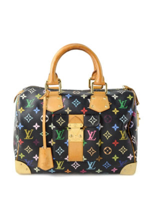 Sold at Auction: Louis Vuitton Custom Painted Monogram Canvas Speedy 30