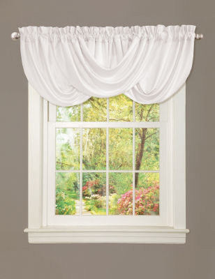 Lush Decor Lucia White Valance Stage Stores