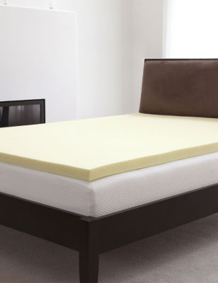 Remedy Natural Pedic 2" Memory Foam Mattress Topper ...