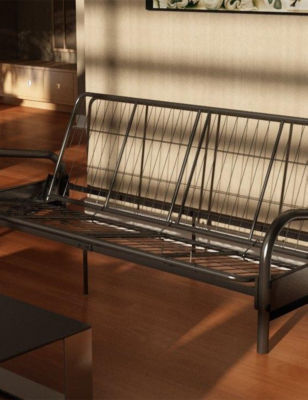 DHP Vermont Futon Frame Black Stage Stores