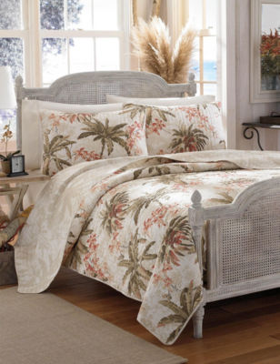 Tommy Bahama Bonny Cove King Quilt Sham Set