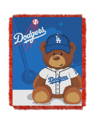 dodgers baby blanket