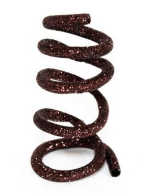 UPC 746427522137 product image for Melrose Enchanted Forest Collection Glitter Wired Christmas Tube Garland - Brown | upcitemdb.com