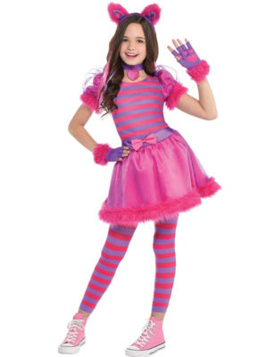 7pc. Cheshire Cat Child Costume Stage Stores