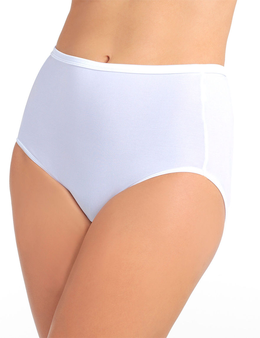 Vanity Fair White Panties Briefs Vanity Fair White Panties Briefs
