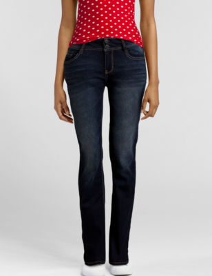 UPC 098713809652 product image for WallFlower Insta Stretch 2-Button Jeans - Dark Blue - 1 - WallFlower | upcitemdb.com