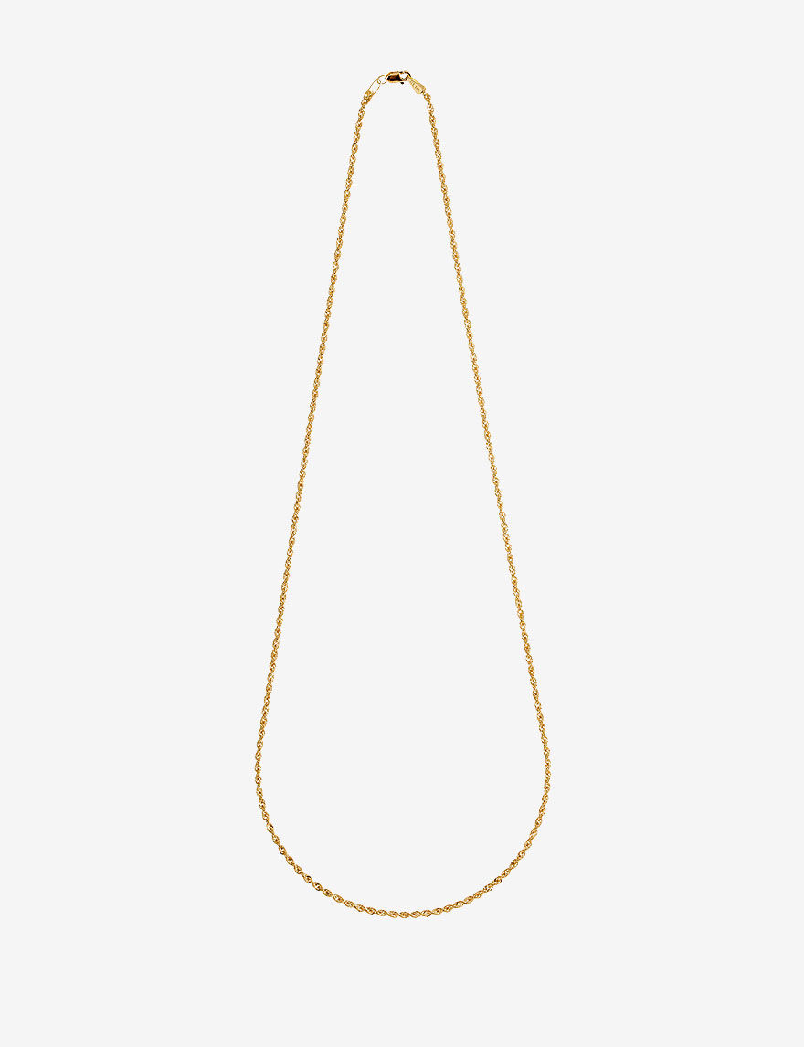 UPC 098087173625 product image for 14K Gold Rope Chain - White - 18 - Aurafin Oro America | upcitemdb.com