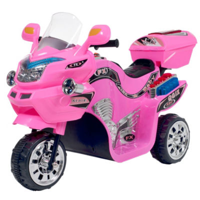 Lil' Rider 3 Wheel Battery Powered FX Sport Bike - Pink