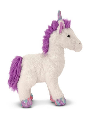 knitted unicorn teddy