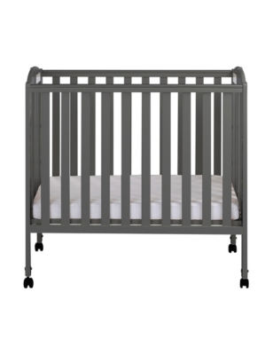 Dream On Me 3-in-1 Portable Crib Gray