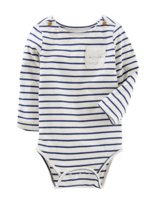 UPC 190796441870 product image for OshKosh B'gosh Striped Print Bodysuit - Baby 3-24 Mos. - Stripe - 6-9months -  | upcitemdb.com