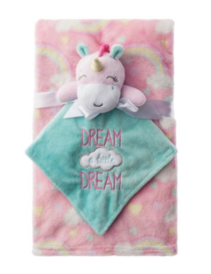 UPC 022253423467 Baby Girl Baby Starters Rainbow Blanket With Unicorn Plush Upcitemdbcom