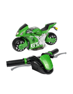 UPC 092263000095 product image for Wayear R/C 1:8 Scale Motorcycle - Green - Wayear | upcitemdb.com