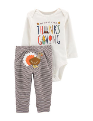 Carter's White / Brown