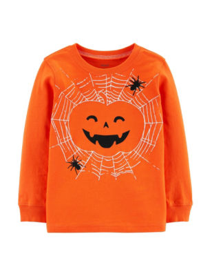 Carter's Bright Orange Tees & Tanks