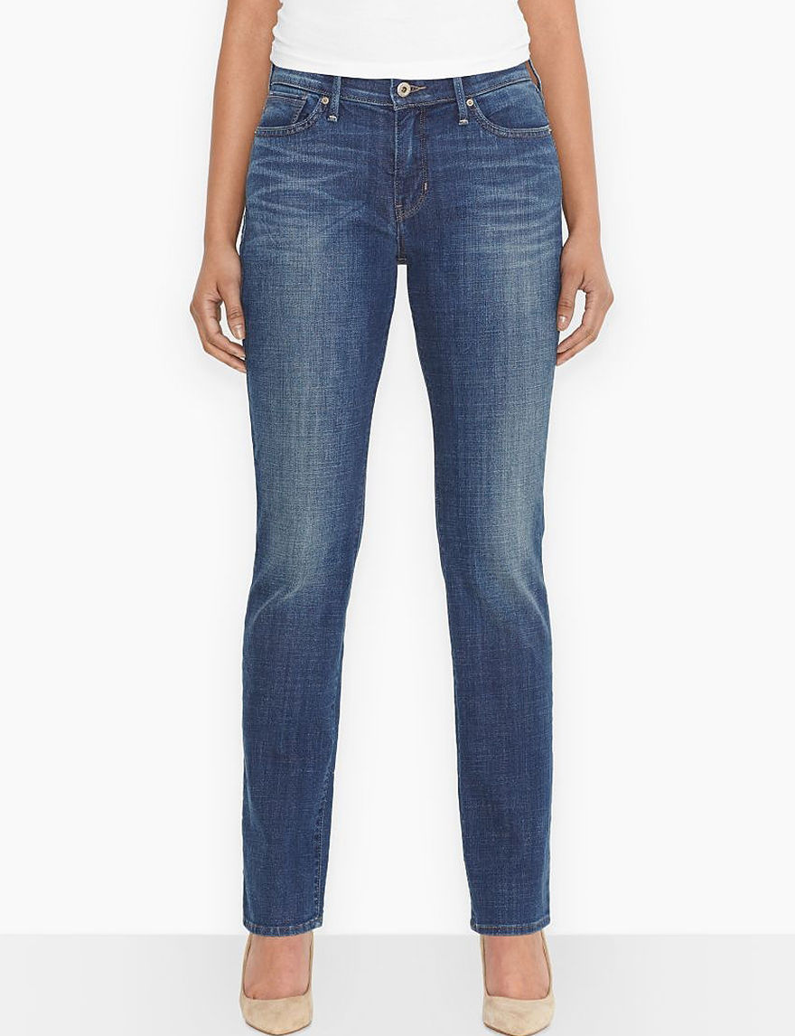 Levi's 525 Perfect Waist Moody Blue Straight Leg Jeans | Stage Stores