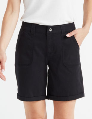 Hannah Charcoal Tailored Shorts