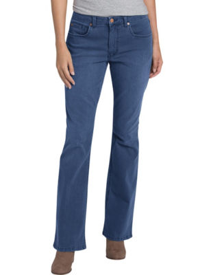 UPC 889440235278 product image for Dickies Women's Perfect Shape Stretch Bootcut Jeans - Stonewash - 10 - Dickies | upcitemdb.com