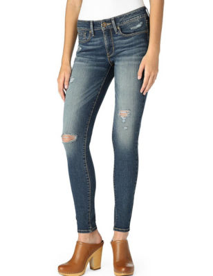 UPC 886602836304 DENIZEN from Levi s Women s Low Rise Jeggings Juniors Medium Wash 3 upcitemdb