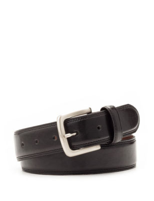 UPC 063388532044 product image for Izod Solid Color Dress Belt - Black - 36 - Izod | upcitemdb.com