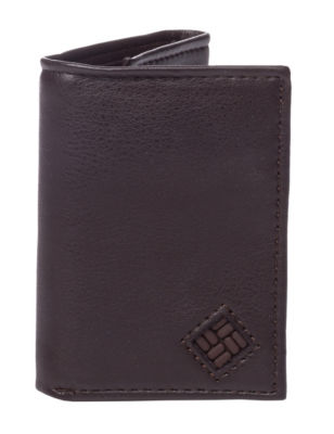 Columbia Brown Trifold Security Wallet | Stage Stores