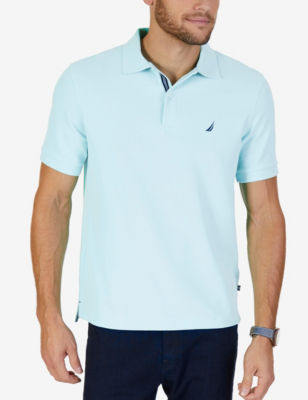 UPC 888079250898 product image for Nautica Deck Polo Shirt - Light Blue - L - Nautica | upcitemdb.com