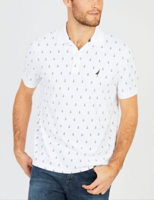 UPC 888079445171 product image for Nautica Anchor Deck Shirt - White - M - Nautica | upcitemdb.com