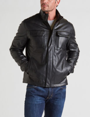 michael kors jefferson wool blend multi pocket jacket