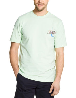 UPC 821126112435 product image for Izod Men's True Gold T-shirt - Green - M - Izod | upcitemdb.com