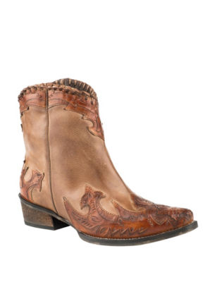 UPC 052356890750 product image for Roper Abigale Western Boots - Tan - 8 - Roper | upcitemdb.com