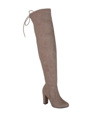 journee collection maya wide calf thigh high boot